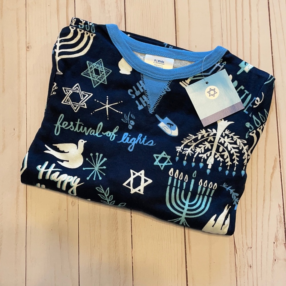 Family Matching Happy Hanukkah PJ Set